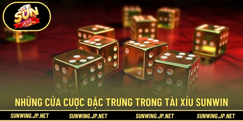 Những cửa cược đặc trưng trong Tài Xỉu Sunwin